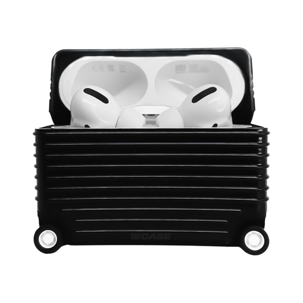 AirPods YamCase Suitecase Design Black