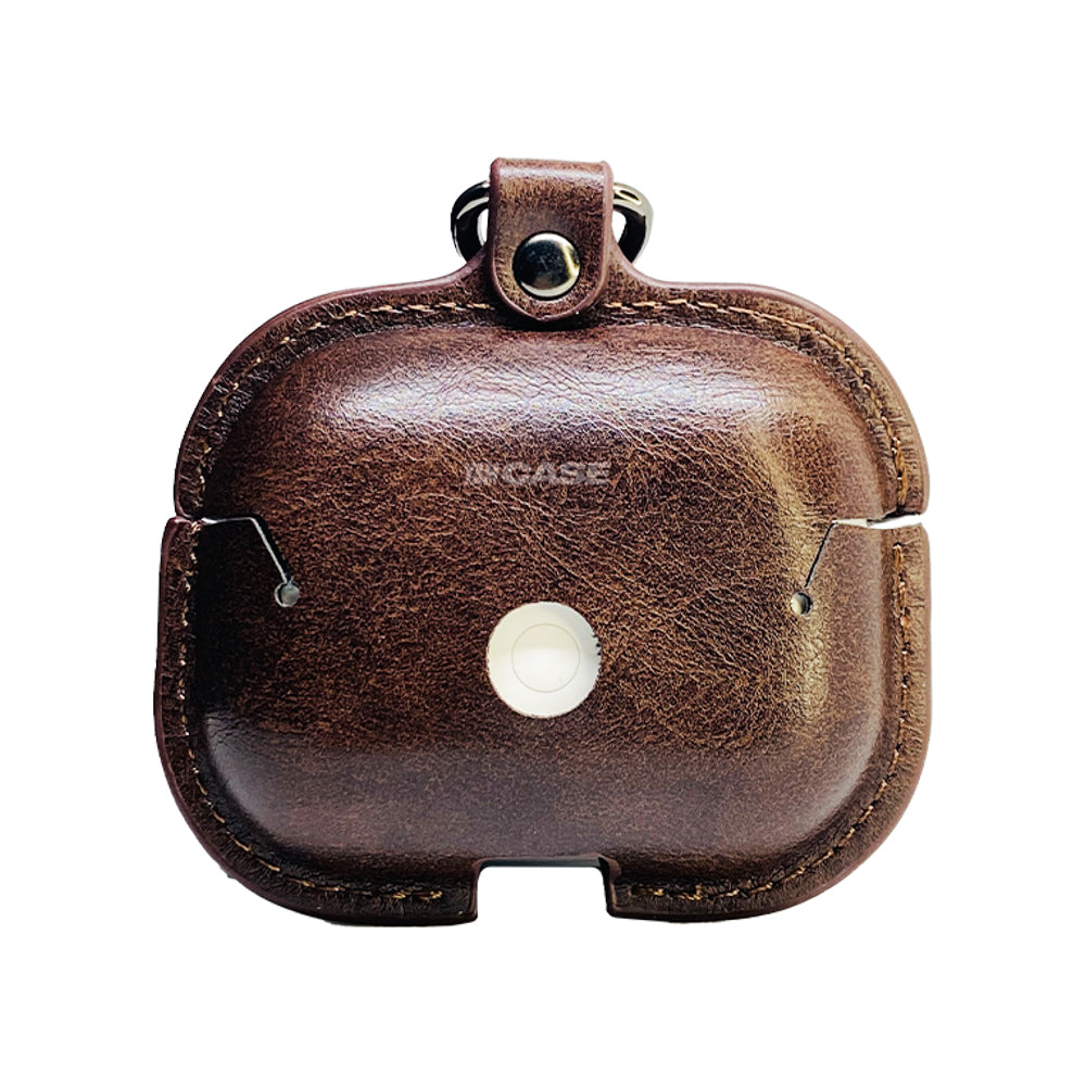 AirPods YamCase Leather Design Brown