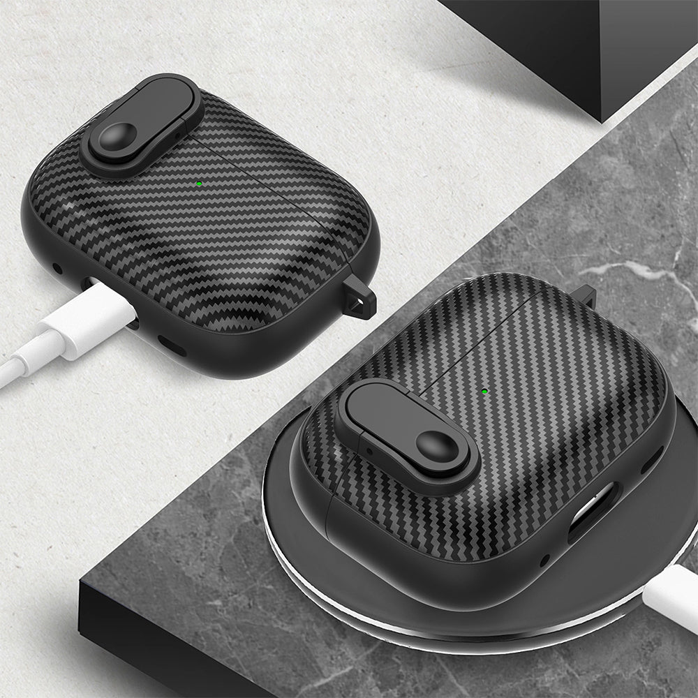 AirPods YamCase Carbon Design Black