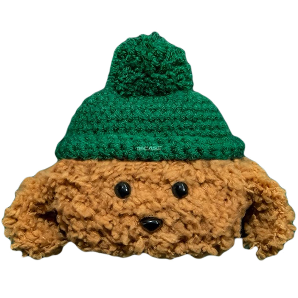 AirPods YamCase Knitted Soft Wool Design Green