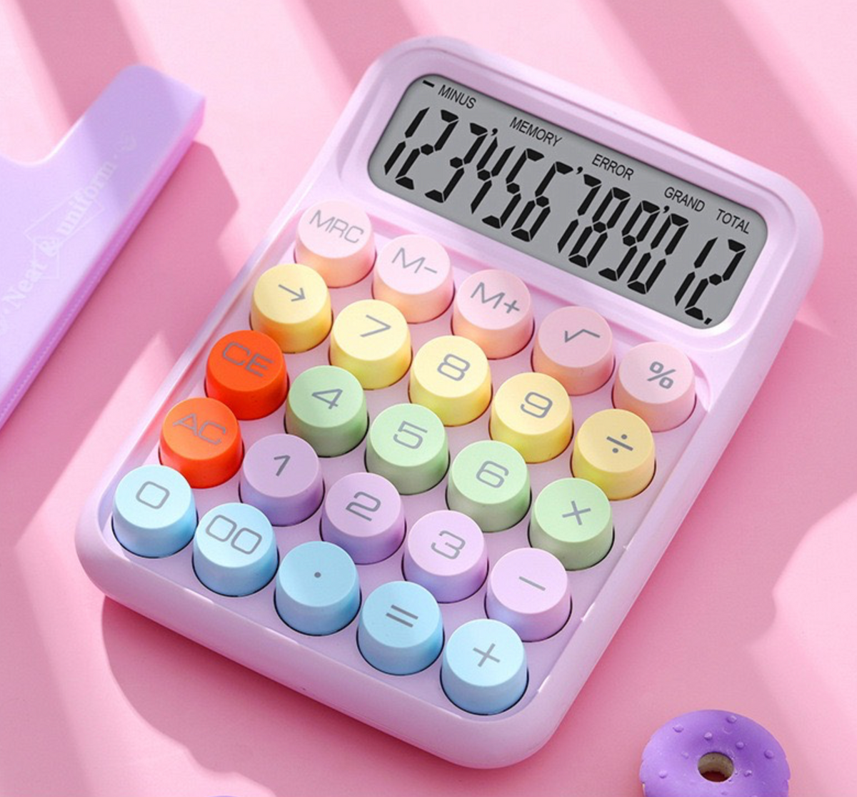 Yam Calculator Pink