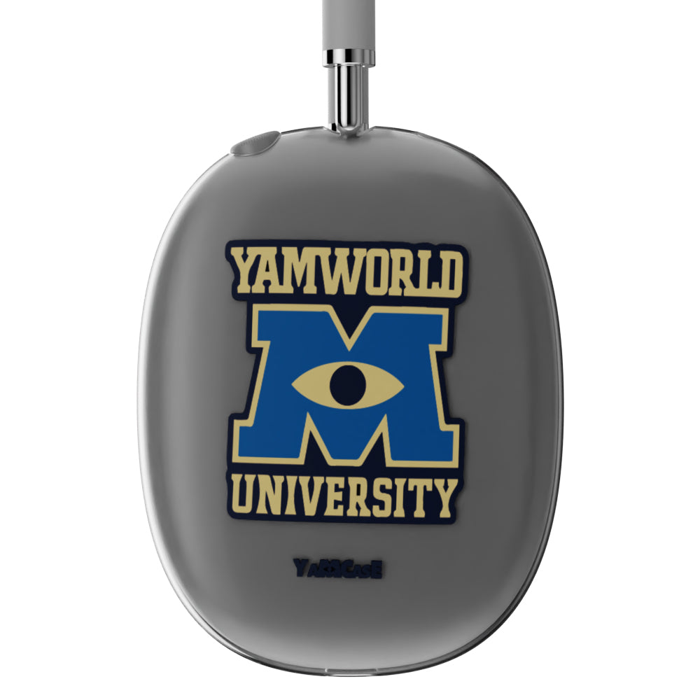 Silicone YamCase for AirPods Max University Transparent