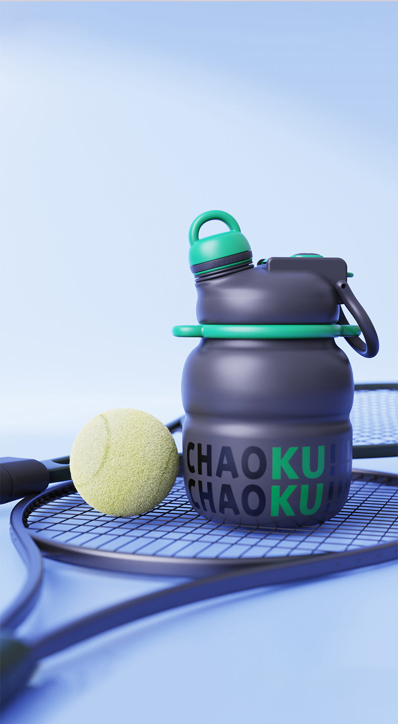 Yam Thermos Bottle Black 750ml