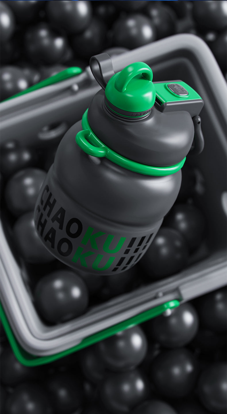 Yam Thermos Bottle Black 750ml