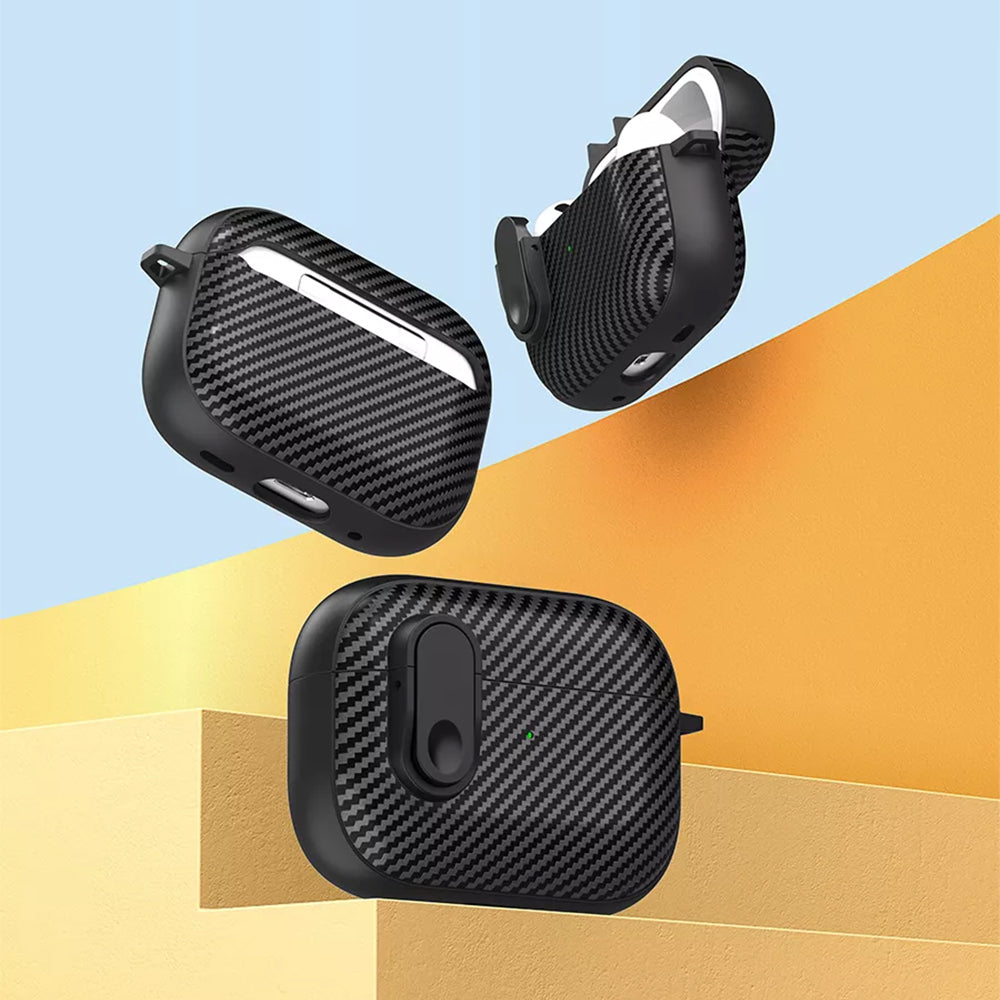 AirPods YamCase Carbon Design Black