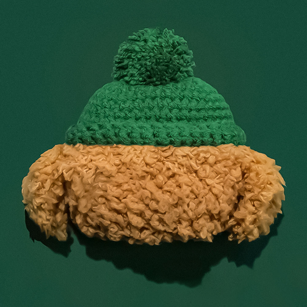 AirPods YamCase Knitted Soft Wool Design Green