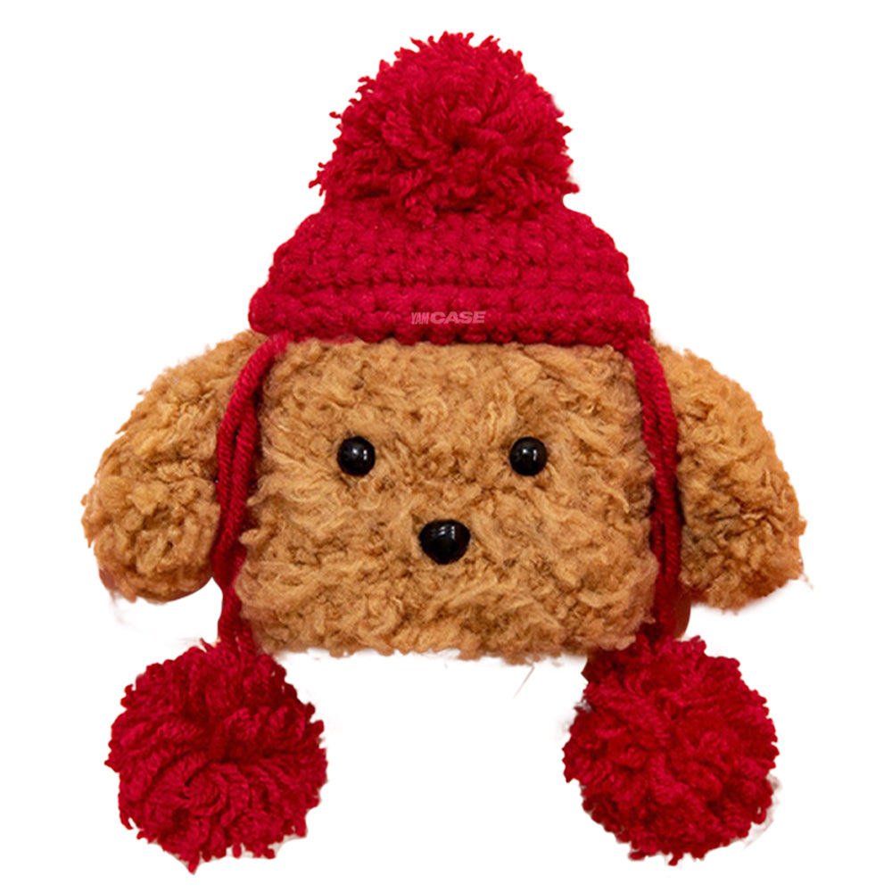 AirPods YamCase Knitted Soft Wool Design Red