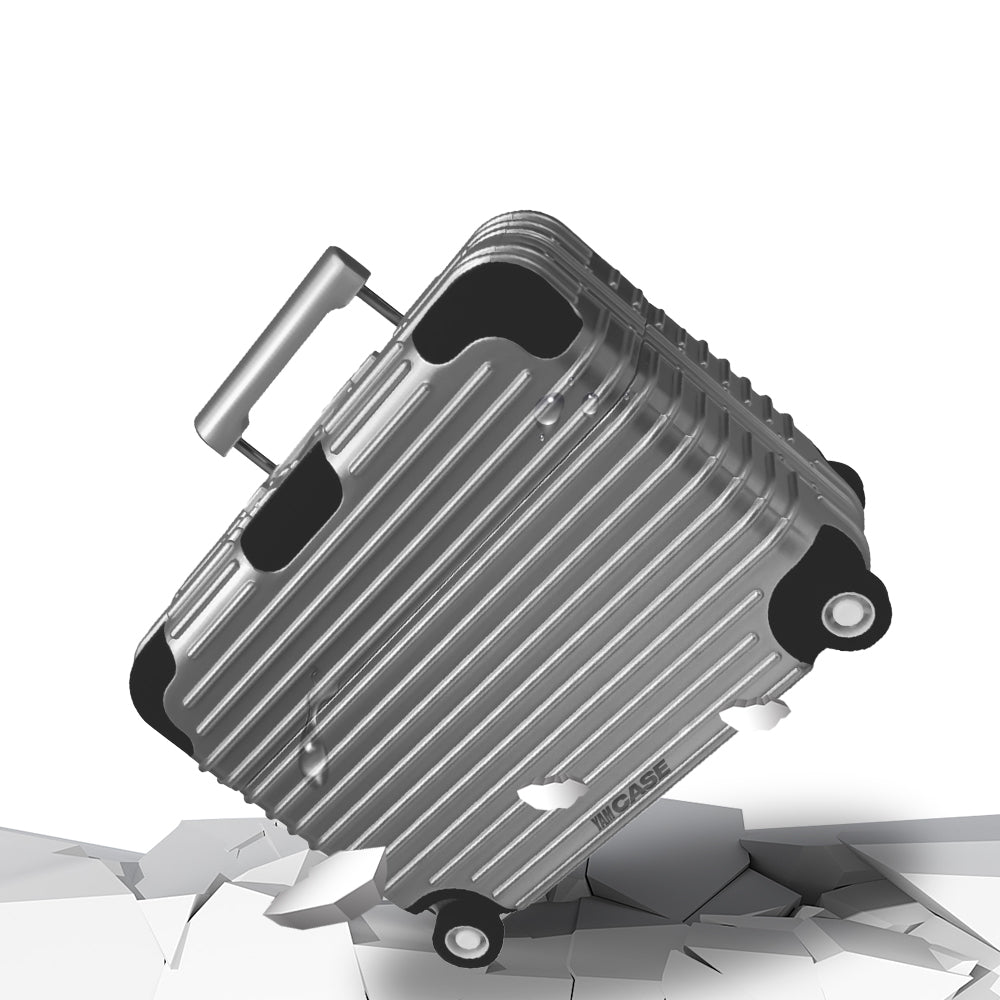 AirPods YamCase Suitecase Design Grey
