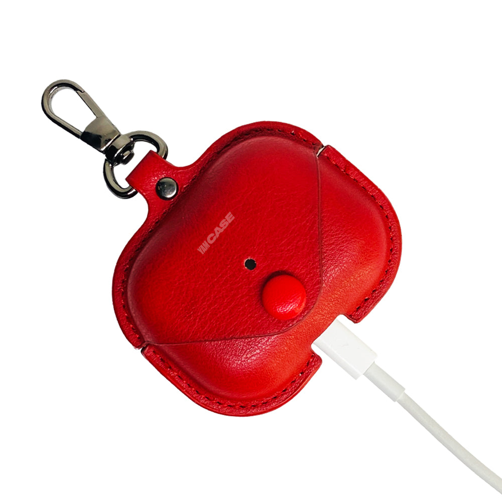 AirPods YamCase Leather Design Red
