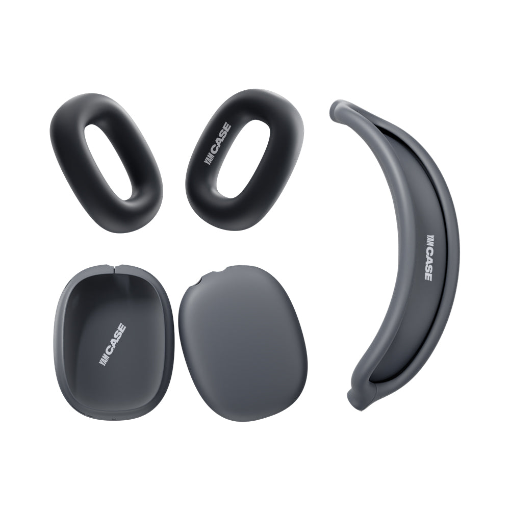 Soft Silicone YamCase for AirPods Max Headphones 3in1
