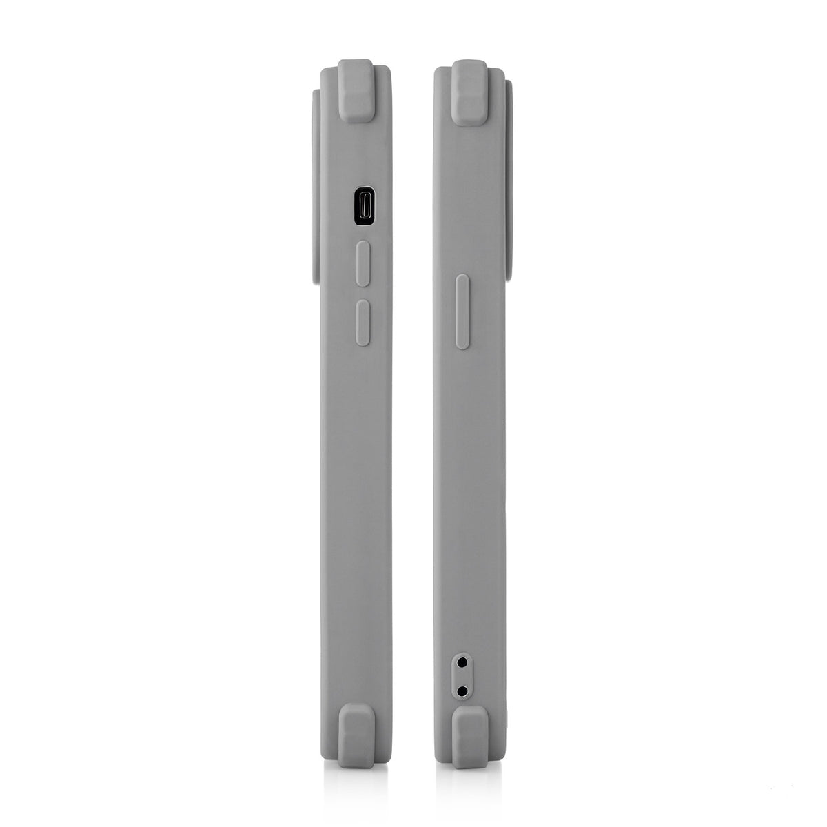 iPhone Jibbitz Grey Silicone YamCase