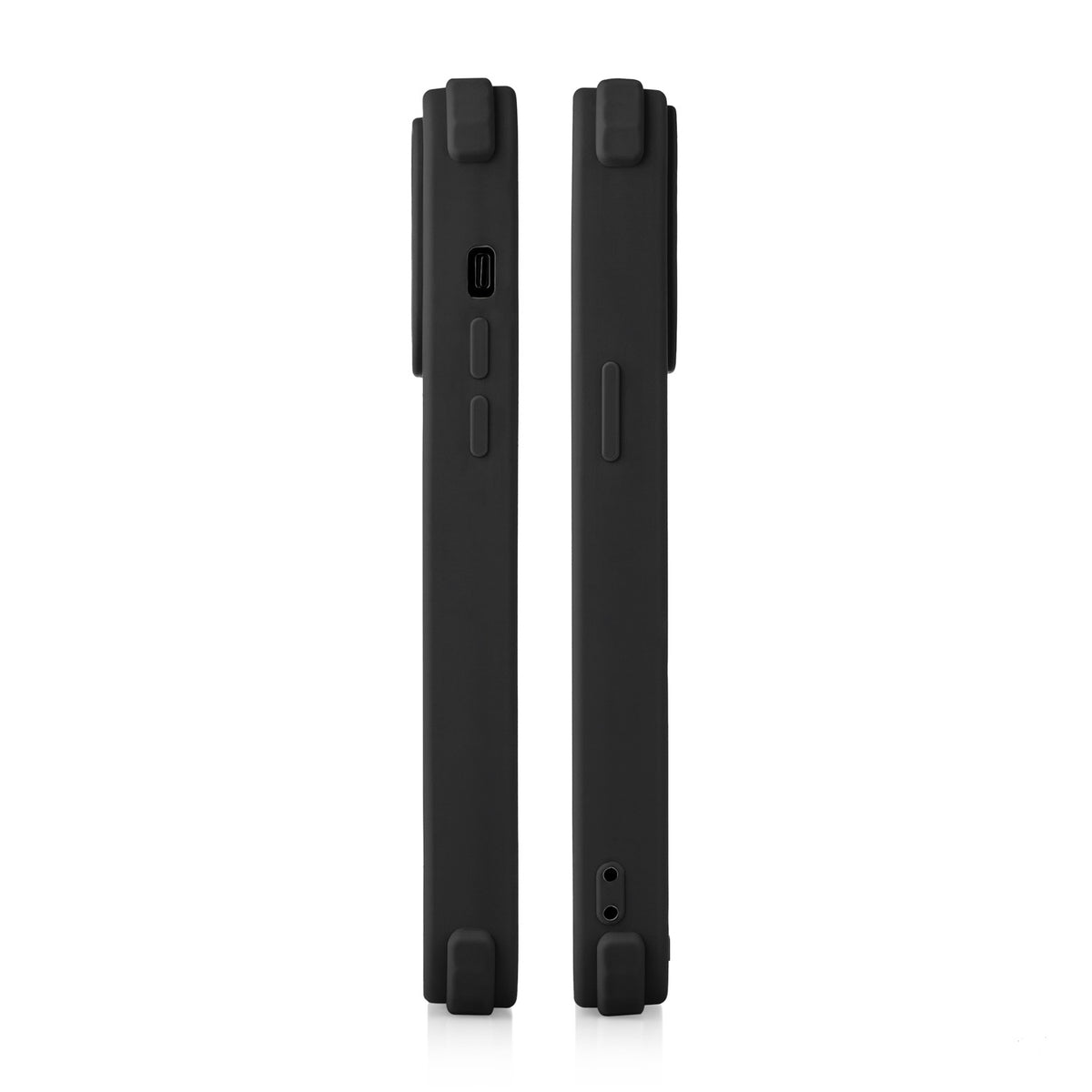 iPhone Jibbitz Black Silicone YamCase